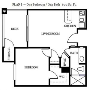 La Vida Del Mar - floor plan 1 bedroom.JPG