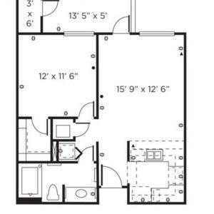 Remington Club of Rancho Bernardo - floor plan IL 1 bedroom Avalon.JPG