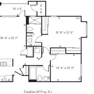 Remington Club of Rancho Bernardo - floor plan IL 2 bedroom Catalina.JPG