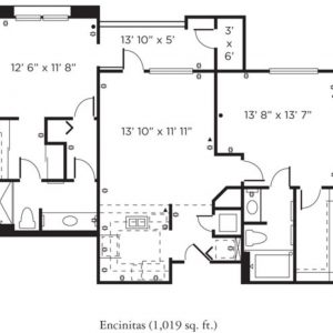 Remington Club of Rancho Bernardo - floor plan IL 2 bedroom Encinitas.JPG
