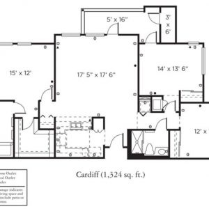 Remington Club of Rancho Bernardo - floor plan IL 3 bedroom Cardiff.JPG