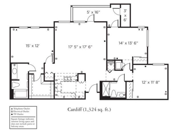 Remington Club of Rancho Bernardo - floor plan IL 3 bedroom Cardiff.JPG