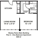 Wesley Palms - floor plan 1 bedroom Plan C.JPG
