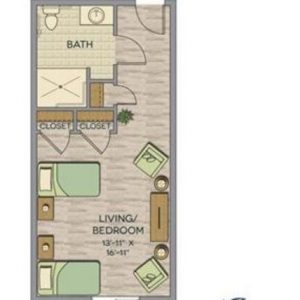 Pacifica Senior Living - Oceanside - 13 -floor plan shared room Del Mar II.JPG