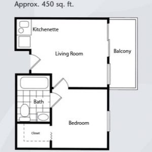 Brookdale Nohl Ranch 11 - Floor Plan One Bedroom.JPG