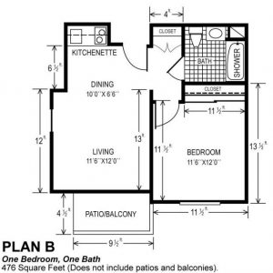 Canyon Villas floor plan 1 bedroom.JPG