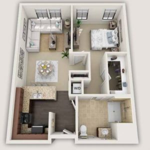 Crestavilla Senior Living floor plan 1 bedroom deluxe.JPG
