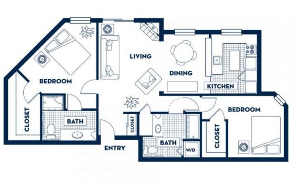 Fairwinds - Ivey Ranch floor plan 2 bedroom 2.JPG
