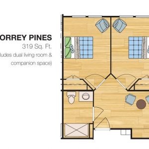 Heritage Hills floor plan semi-private suite Torrey Pines.JPG