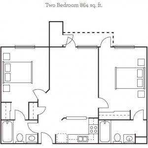 Ivy Park of Wellington floor plan 2 bedroom.JPG