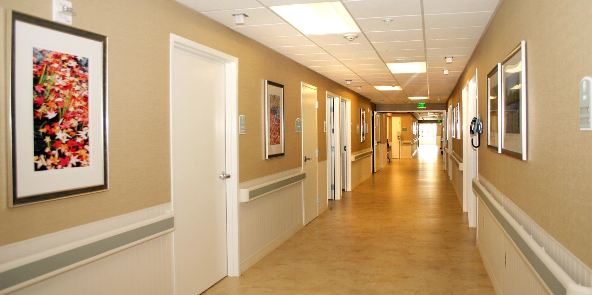Jacob Health Care Center hallway.JPG