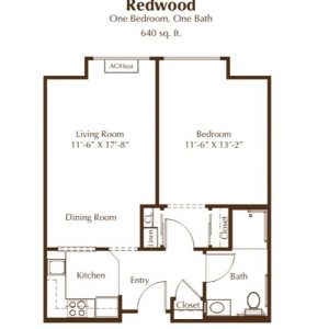 Oakmont of Escondido Hills floor plan 1 bedroom Redwood.JPG