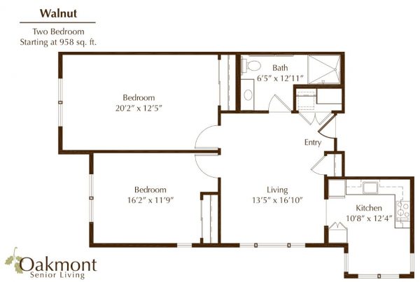 Oakmont of Huntington Beach floor plan 2 bedroom Walnut.JPG