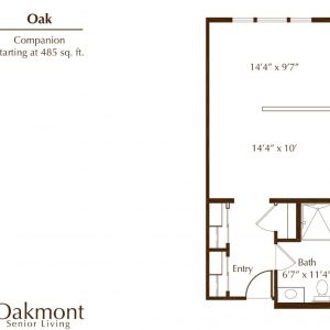 Oakmont of Huntington Beach floor plan shared room Oak.JPG