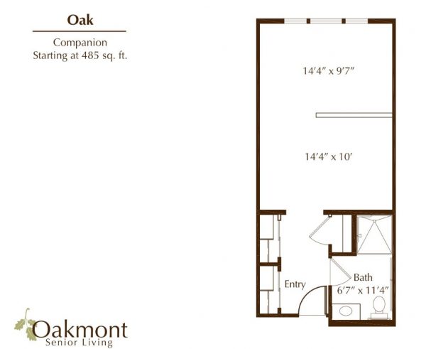 Oakmont of Huntington Beach floor plan shared room Oak.JPG