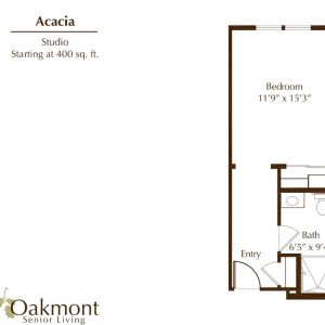 Oakmont of Huntington Beach floor plan studio Acacia.JPG
