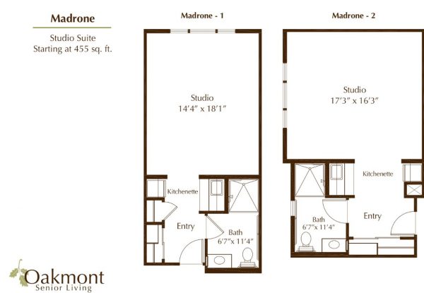Oakmont of Orange floor plan studio Madrone I & II.JPG