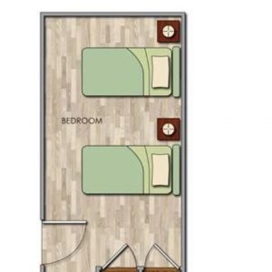 Pacifica Senior Living - Newport Mesa floor plan shared room 2.JPG