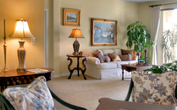 Ridgeview Assisted Living Community apartment living room.jpg