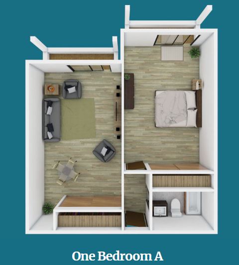 Sunnycrest Senior Living floor plan 1 bedroom A.JPG