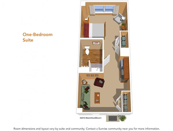 Sunrise at La Costa floor plan - one bedroom suite.jpg