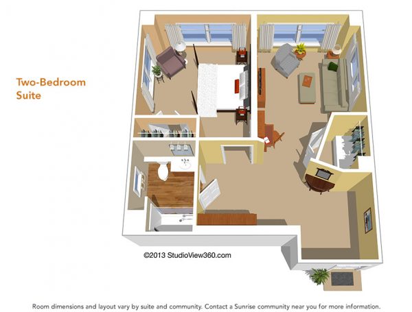 Sunrise at La Costa floor plan - two bedroom suite.jpg