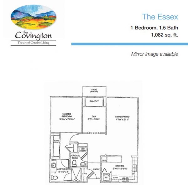 The Covington floor plan IL 1 bedroom The Essex.JPG