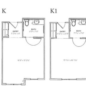 The Covington floor plan MC studio K 401 sq ft K1 347 sq ft.JPG