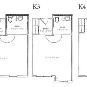 The Covington floor plan MC studio K2 465 sq ft K3 363 sq ft K4 399 sq ft.JPG