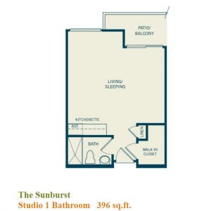 The Groves of Tustin floor plan studio The Sunburst.JPG