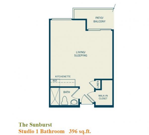 The Groves of Tustin floor plan studio The Sunburst.JPG