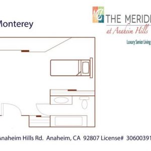 The Meridian at Anaheim Hills floor plan studio Monterey.JPG