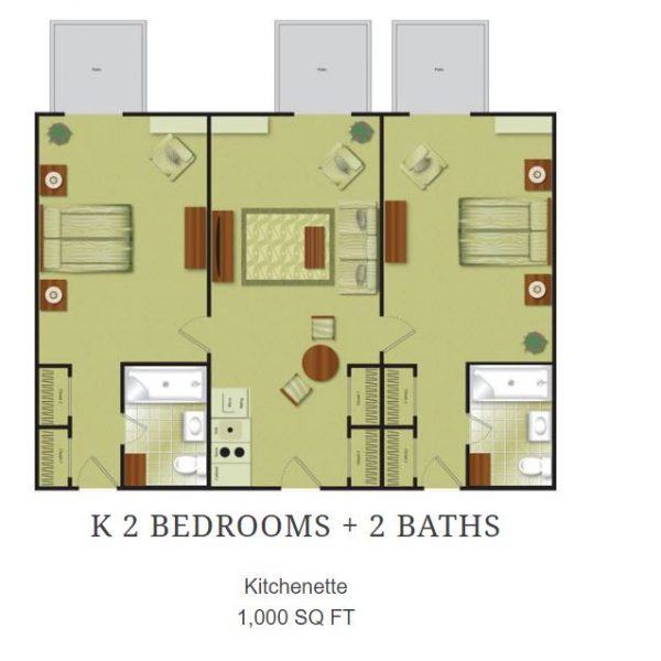 Town & Country Manor floor plan IL 2 bedroom K.JPG