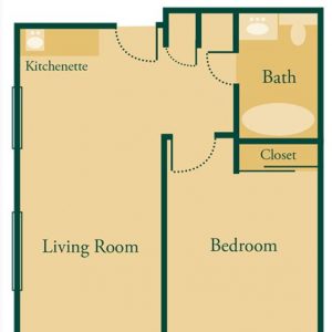 Westminster Terrace floor plan 1 bedroom Suite A.JPG