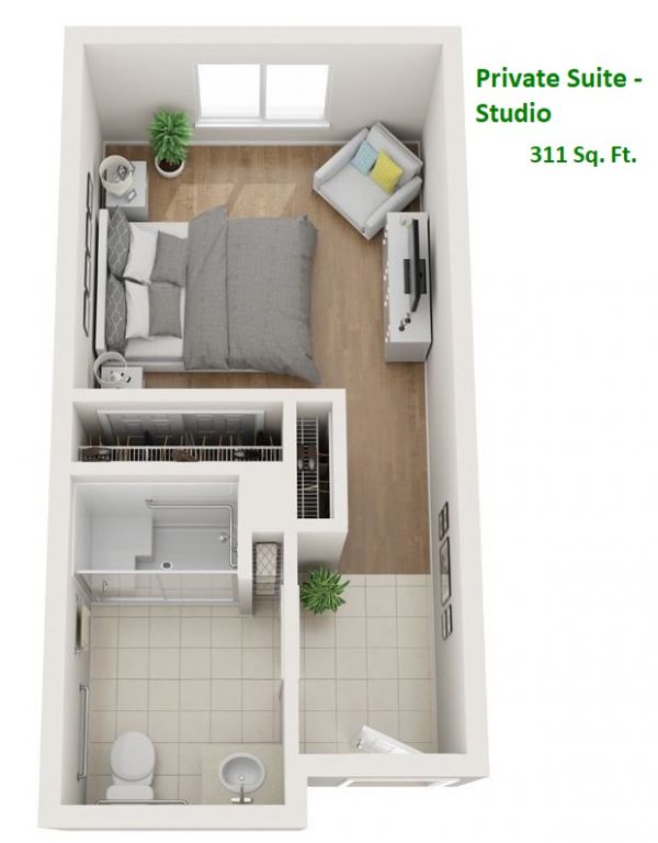 Westmont at San Miguel Ranch floor plan studio private suite.JPG