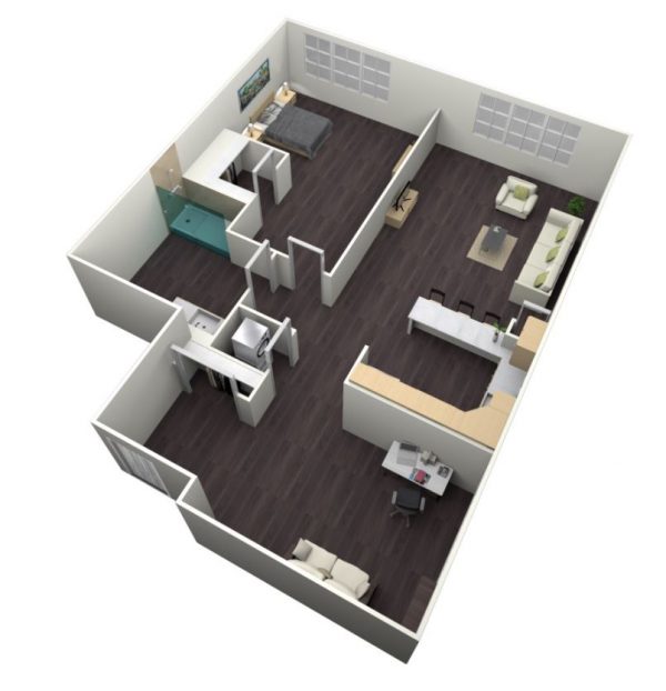 Westmont of Cypress 10 - one bedroom with den floorplan.JPG