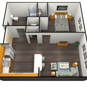 Westmont of Encinitas Floor Plan - 1 bedroom 2.JPG
