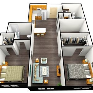 Westmont of Encinitas Floor Plan - 2 bedroom.JPG