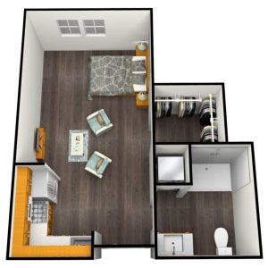 Westmont of Encinitas Floor plan - studio.JPG
