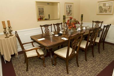 Whitten Heights Assisted Living and Memory Care private dining.JPG