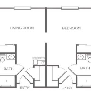 Woodbridge Terrace 14 - One bedroom 2 bath AL.JPG