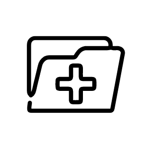 Medical documents icon