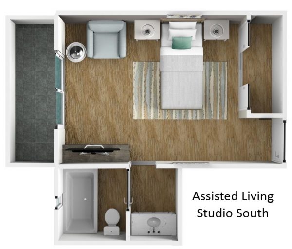 Grossmont Gardens Senior Living floor plans AL studio south.JPG