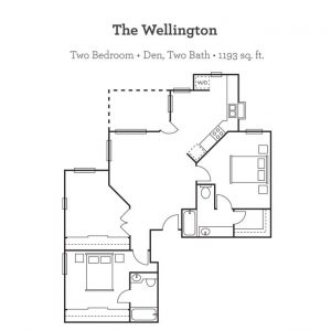 The Ivy at Wellington floor plan 2 bedroom and den.JPG