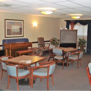 Saint Paul's Villa tv room.JPG